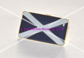 Scotland St. Andrews Cross Flag Lapel Pin - Click Image to Close